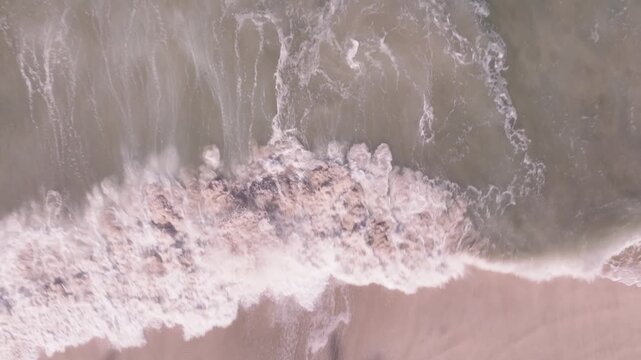 Punta Potrero, Costa Rica with ocean view with drone video pulling up overhead.