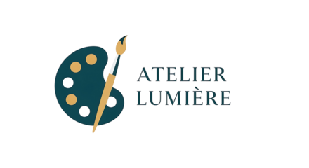 Paint Palette with Brush.