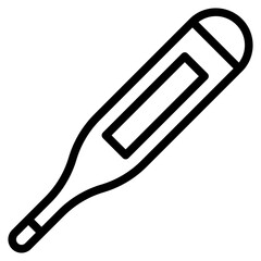 electronic thermometer icon