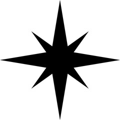 Sparkle star icons Christmas light, and festive decoration, ai generation vector icon