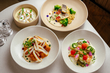 restaurant food. restaurant menu. photos for the menu