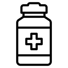 pharmacy bottle icon