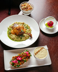 restaurant food. restaurant menu. photos for the menu