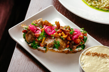 restaurant food. restaurant menu. photos for the menu