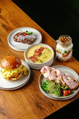 restaurant food. restaurant menu. photos for the menu