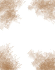 Earthy organic texture pattern natural ground soil abstract background element seamless repeating isolated on transparent background