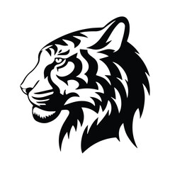 Vintage Tiger Illustration Premium Vector