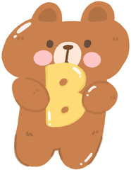 Learn Alphabet B letter for kids