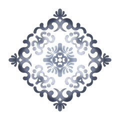 ornamental round lace pattern