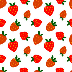 Seamless vector vegetable pattern for kitchen decor, textile and packaging.