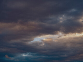 colorful sunset clouds .nature background