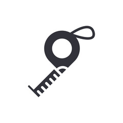 Tape Measure Tool Icon Measurement Equipment Symbol