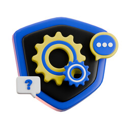 Customer Setting 3D Icon