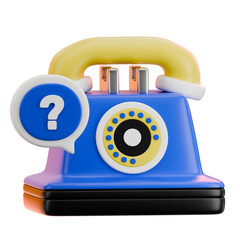 Phone Call 3D Icon