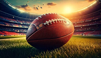 Game Day. American football playoff. Super Party in United States. Final game of regular sea