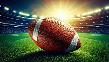 Game Day. American football playoff. Super Party in United States. Final game of regular sea