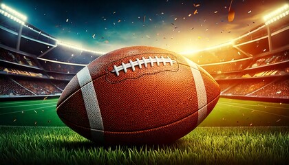 Game Day. American football playoff. Super Party in United States. Final game of regular sea