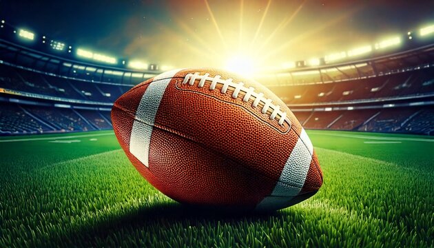 Game Day. American football playoff. Super Party in United States. Final game of regular sea