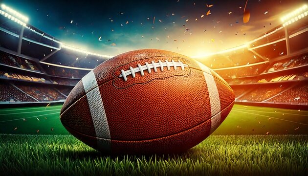 Game Day. American football playoff. Super Party in United States. Final game of regular sea