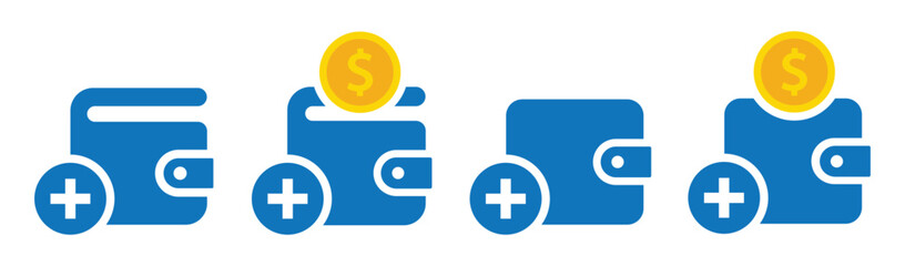 Obraz premium Bitcoin Wallet Icon