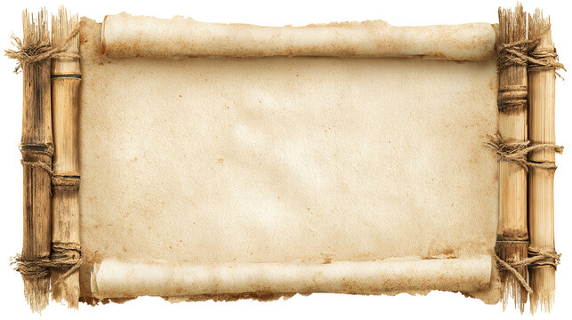 Wooden bamboo sign board frame game ui vector set