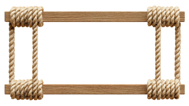 Twisted beige rope isolated on a white background png