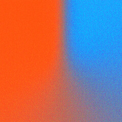 A vibrant modern interpretation of contrasting emotions warmth versus cool a digital abstract blend of hues and grainy