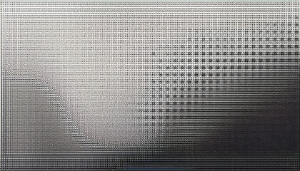 Seamless Halftone Black Dot Pattern On White Background Perfect For Vintage Design Retro Effects Comic Art Or Print Textures