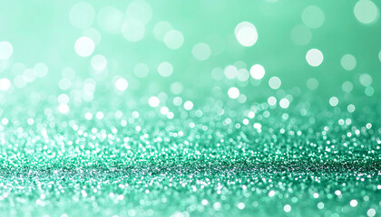 ミントグリーン キラキラ ラメグリッター 背景素材