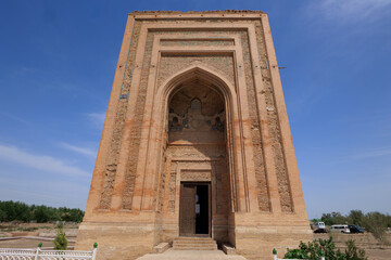 Fototapeta premium Turabek Khanum Mausoleum in Kunya Urgench, Turkmenistan
