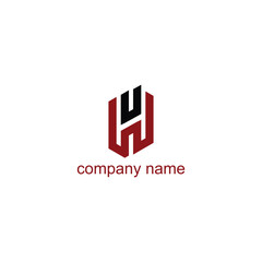 Obraz premium Modern H Letter Building Logo for Corporate Branding