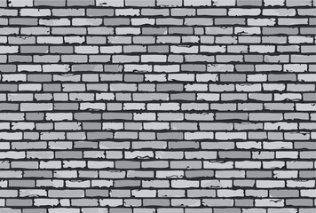 Brick wall texture, masonry background, vintage urban surface, grunge brickwork pattern, exterior facade illustration