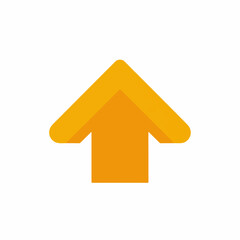 Bold Upload Arrow Icon Design