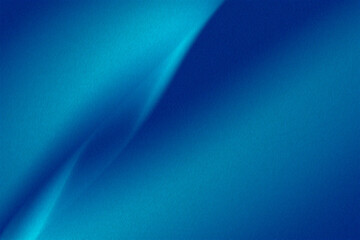 blue Abstract background with gradient and smooth texture. has light highlights or reflections like satin or polished metal surface. 