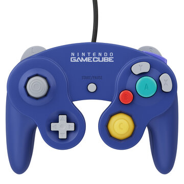 Nintendo GameCube Retro gaming video game controller 