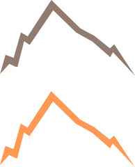 COLORFUL HILLS ADVENTURE TRAVEL AGENCY HOTEL SIGN SYMBOL LOGO VECTOR