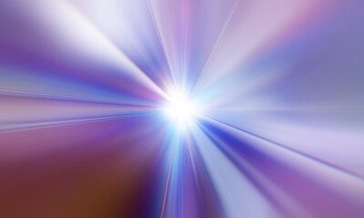 Glowing Radiant Light and Radiation Abstract Graphics