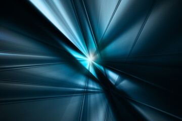 Glowing Radiant Light and Radiation Abstract Graphics