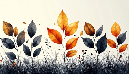 葉っぱの背景画像