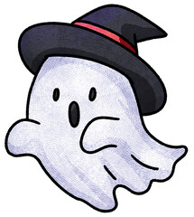 Cute Halloween hand-drawn