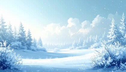 雪・霜・結露をモチーフにしたイラスト