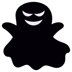 Halloween Ghost Silhouette