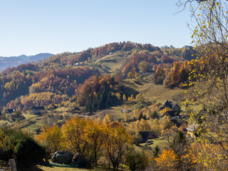 autumn in the mountains