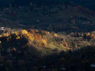 autumn in the mountains