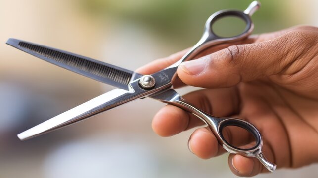 Cutting techniques demonstration barber shop video content professional environment close-up view hair styling concepts