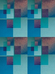 งานศิลปะที่ไม่มีชื่อModern abstract geometric background with overlapping blue and cyan squares, creating a clean, calm, and stylish visual effect. Perfect for graphic design, digital art, advertising