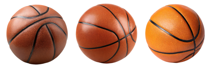 ball of basketball isolated on transparent background