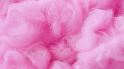 Colorful pink fluffy cotton candy background, soft color sweet candyfloss, abstract blurred dessert texture