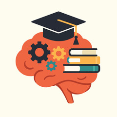 graduation cap with diploma