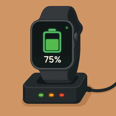 vector illustration of a digital camera